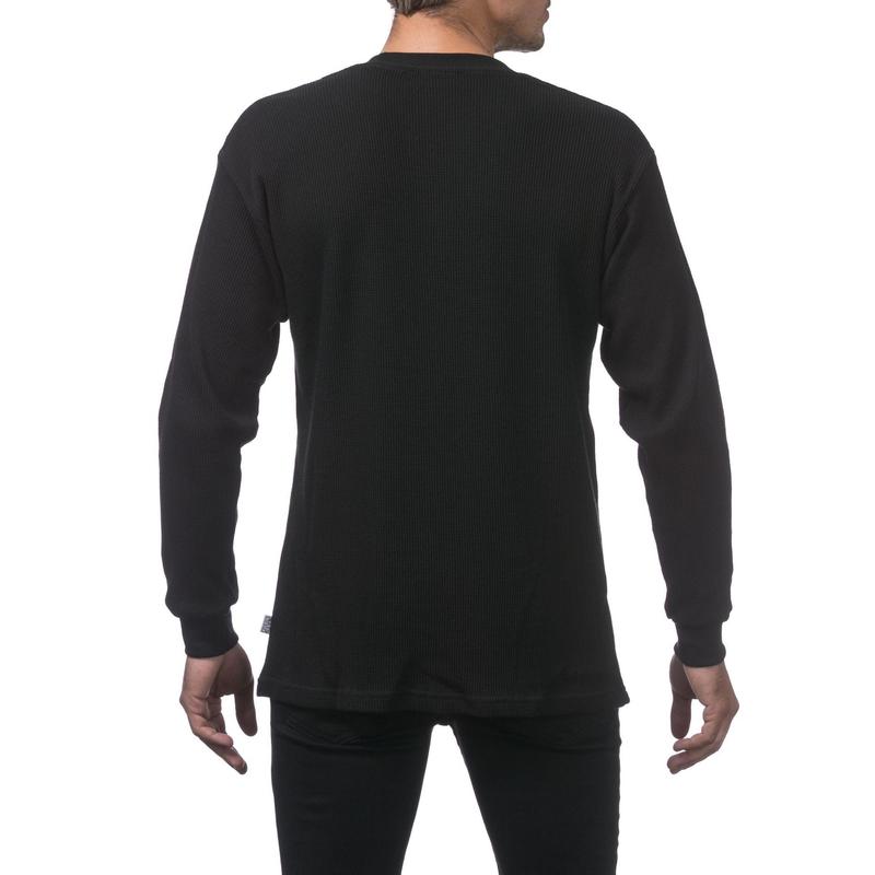 Pro Club Men's Heavyweight Cotton Long Sleeve Thermal Top Cotton Fabric