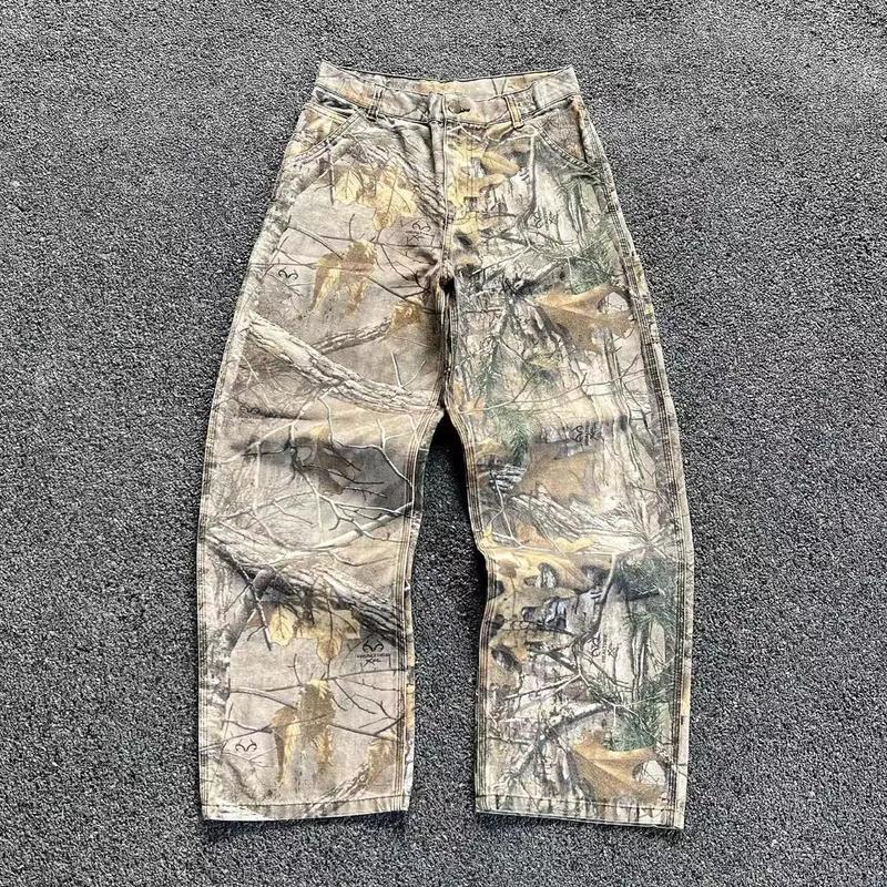 Vintage Wash Jeans Camo