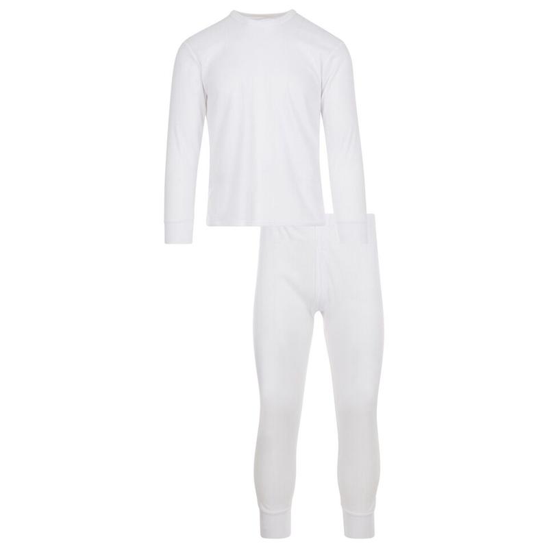 Men's 2 Piece Thermal Underwear Set Waffle Knit Long Johns