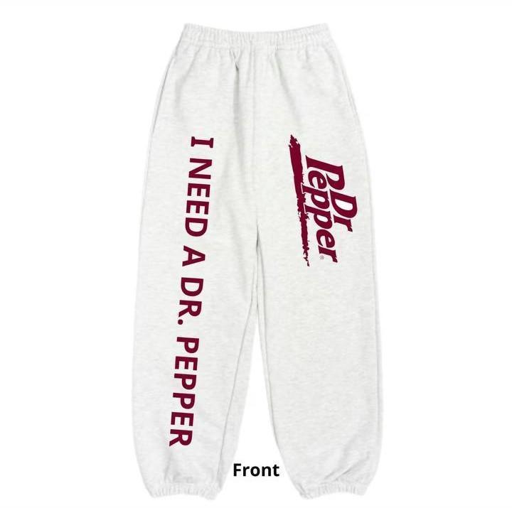 Vintage I Need A Dr. Pepper Sweatpant - Western Cowboy Outfit - Fashion Outfit - Outdoor Sport Running Pant - S to 3XL Menswear Trouser