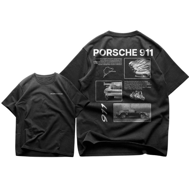 Porsche 911 Heritage Streetwear T-Shirt: Elevate Your Style with Legendary Design Casual Cotton, Daily Unisex Tshirt Classic, Love Gift, Men's funny T Shirt, Trending, Cotton shirt