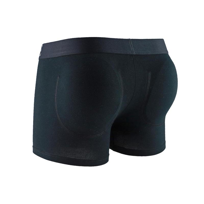 Local 2024 Men Butt Lifter Shapewear Hips Removed Padded Underwear Boxers Enhancing Hip Enhancement Pad Sweat Absorbing