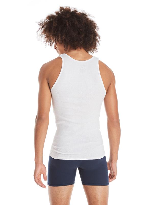 Hanes Men's Super Value Pack White Tank Undershirts, 10 Pack