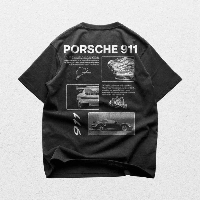 Porsche 911 Heritage Streetwear T-Shirt: Elevate Your Style with Legendary Design Casual Cotton, Daily Unisex Tshirt Classic, Love Gift, Men's funny T Shirt, Trending, Cotton shirt