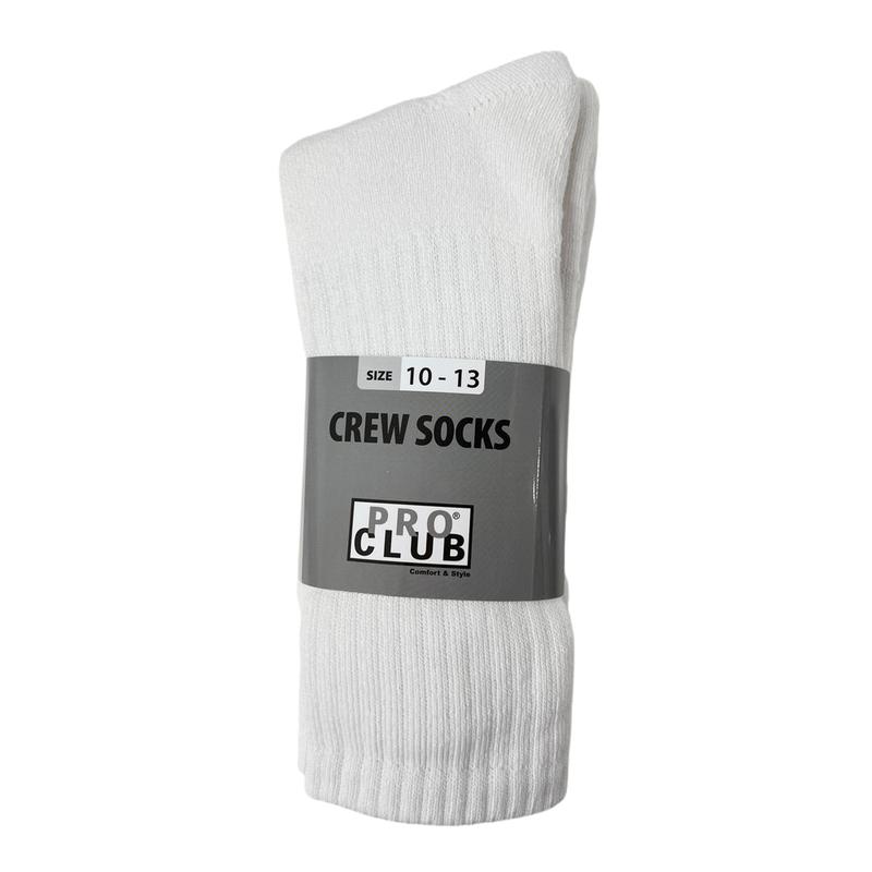 3PC Pro Club Heavyweight Crew Socks