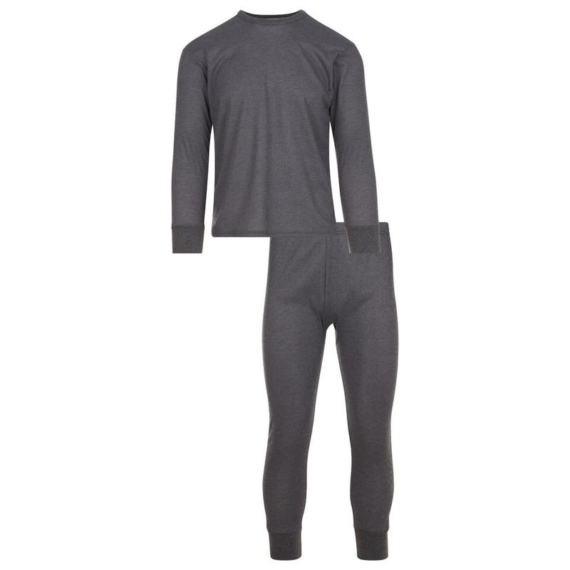 Men's 2 Piece Thermal Underwear Set Waffle Knit Long Johns