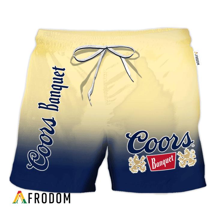 Gradient Coors Banquet Hawaiian Shorts