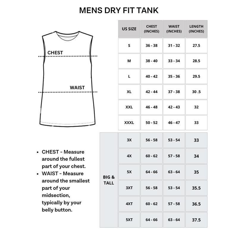 Real Essentials 3 & 5 Pack: Men's Dry-Fit Active Muscle Tank Top - Standard and Big & Tall Sizes (S-5XLT)