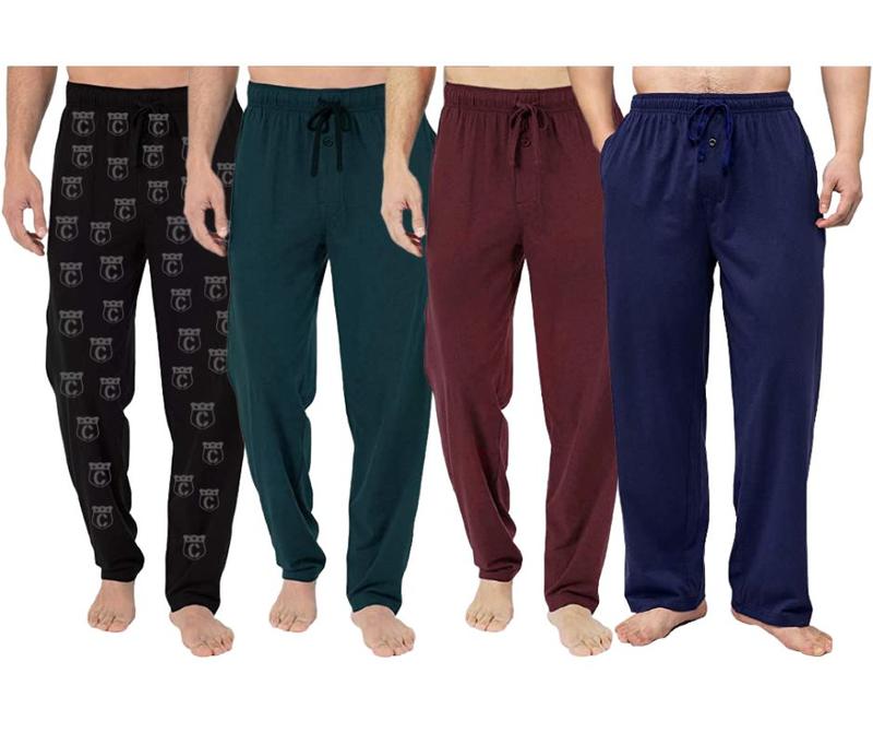 3-Pack: Men's Cotton Lounge Pants With Pockets (S-3XL)