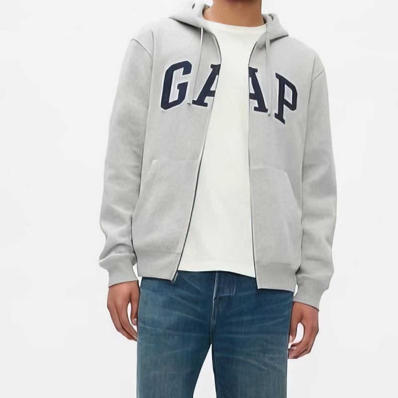 Gap Zip Hoodie, Gap Vintage Graphic Zip Hoodie, Unisex Cotton Zip Hoodie, For Men & Women Casual Clothing, Autumn Fall Hoodie, Trendy Hoodie All Sizes