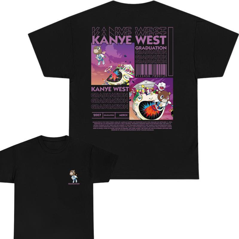 Kanye Graduation 2 Sided T-shirt - Sweatshirt - Hoodie good shirts