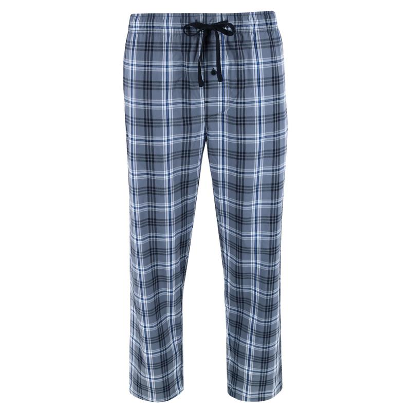 Hanes Men's Tag Free Comfort Flex Plaid Pajama Lounge Pant