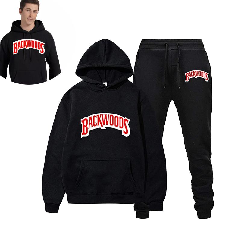 Backwoods Hoodie Suit Backwod Pullover Sweatshirt Hoodies Set Casual Tracksuit Set for Men Women