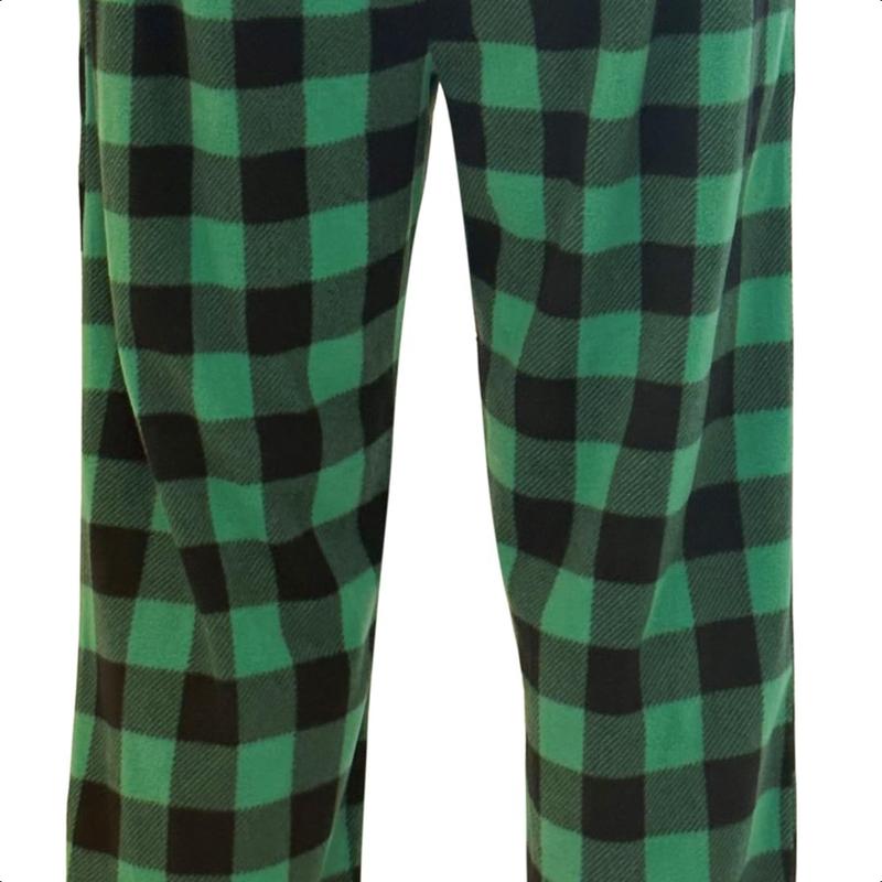 Microfleece Men’s Fleece Pajama Pants，Christmas gift