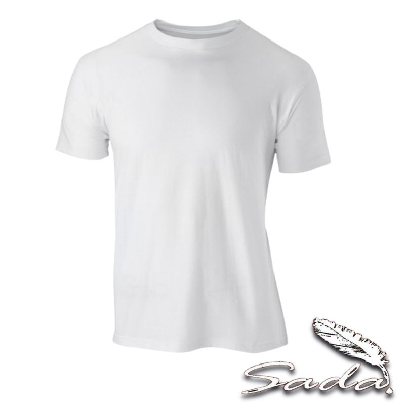 Sada Crew Neck T-Shirt (6pc) Shortsleeve 100% Cotton (SIZE DOWN FOR THE FITTED LOOK)