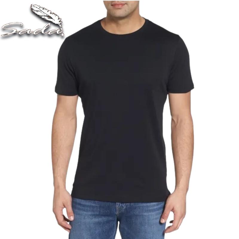 Sada Crew Neck T-Shirt (6pc) Shortsleeve 100% Cotton (SIZE DOWN FOR THE FITTED LOOK)