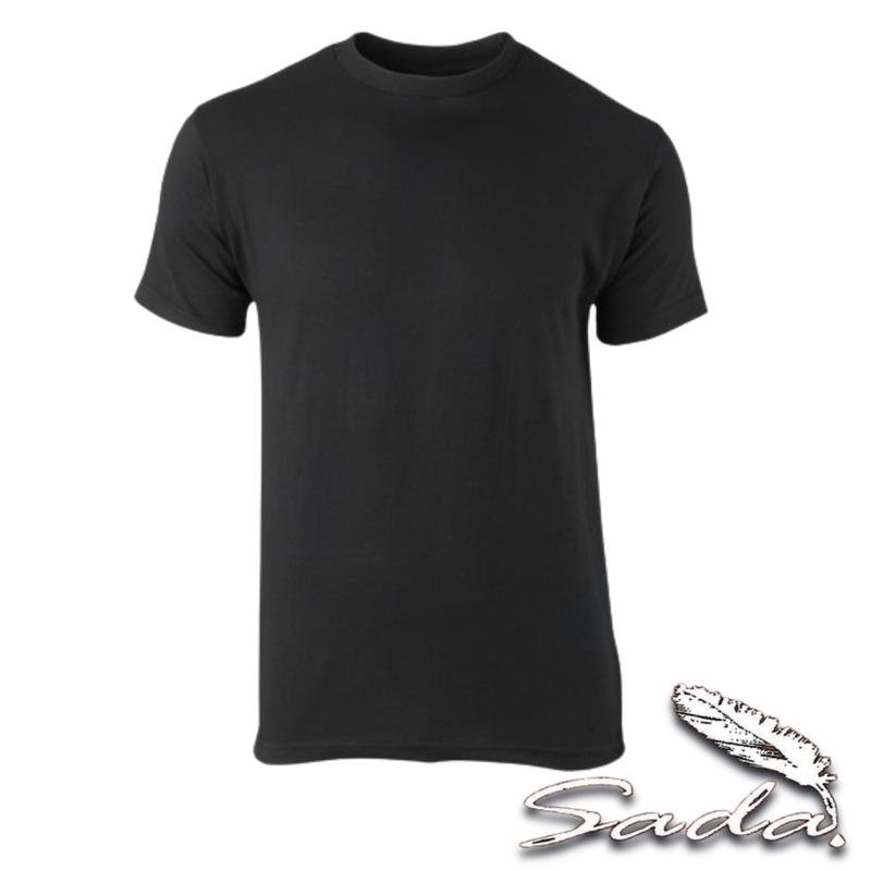 Sada Crew Neck T-Shirt (6pc) Shortsleeve 100% Cotton (SIZE DOWN FOR THE FITTED LOOK)