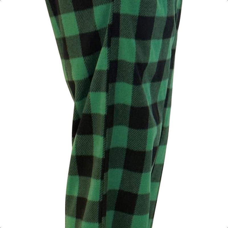 Microfleece Men’s Fleece Pajama Pants，Christmas gift