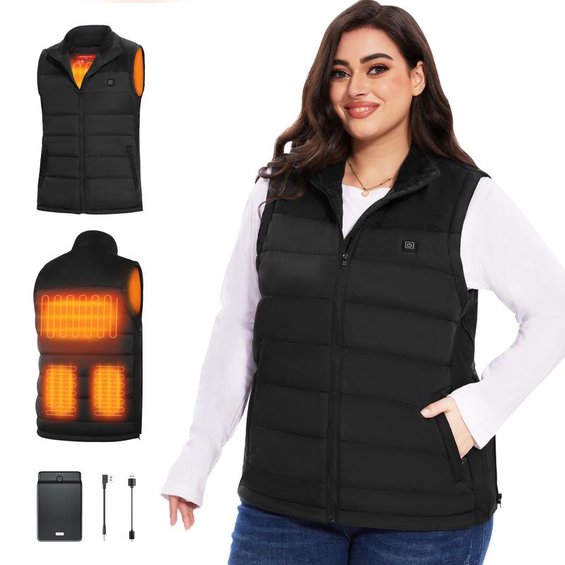 Zogeicy Christmas Gifts for Men and Women, Heated Vest with Battery Pack for Women Men, 3 Heating Levels, Heating Vest Clothes for Outdoor