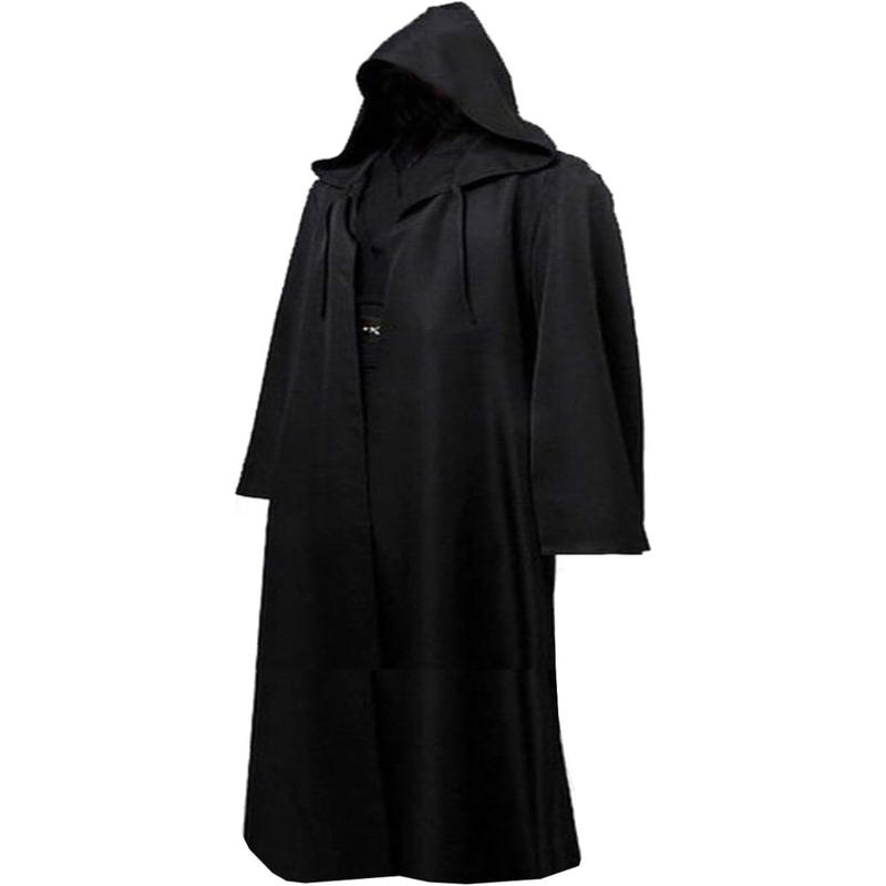 Men Hooded Robe Cloak Knight Fancy Cool Cosplay Costume Clothing Menswear ghostface  costume