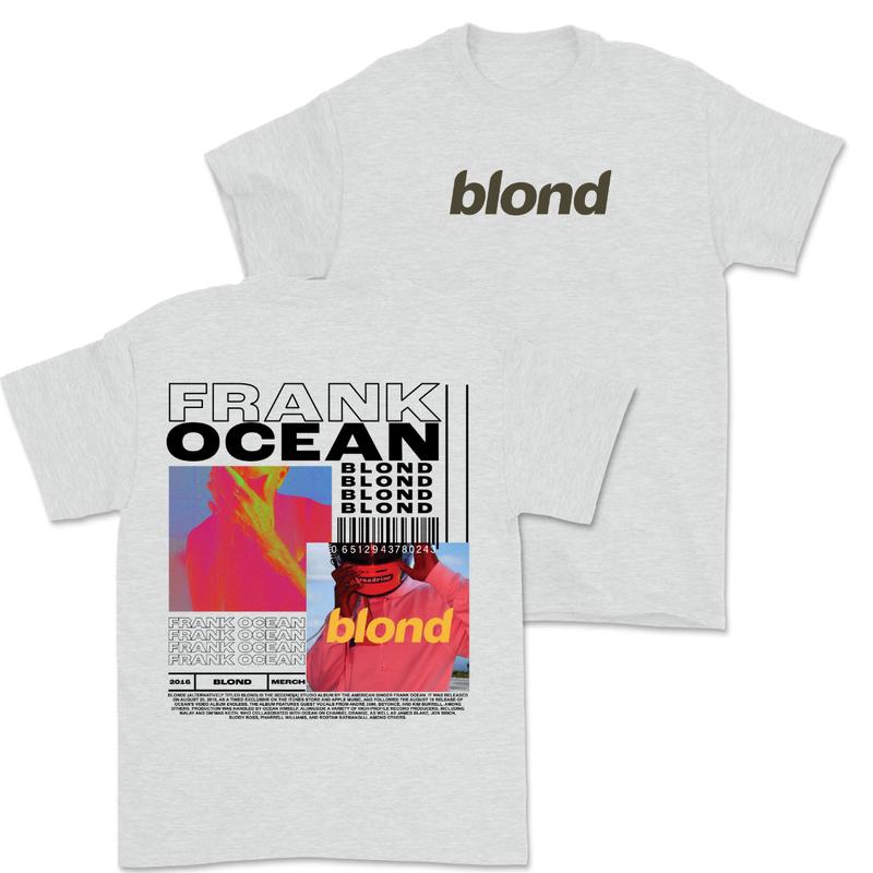 Frank Ocean BLOND Short Sleeve Shirt, Blond Album, Frank Ocean Blond Album Cover Tee, Gif for him, Vintage Style Tee, Blonded, gift, Unisex Shirt Gift for her