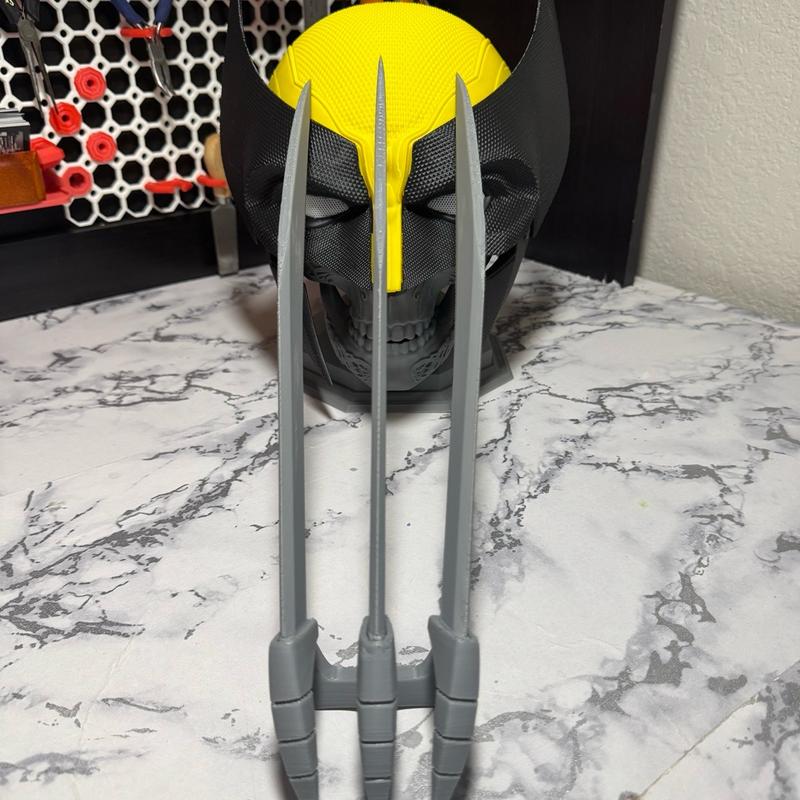 Wolverine Claws Costume Menswear Superhero Cosplay Stylish 3D print movie replica