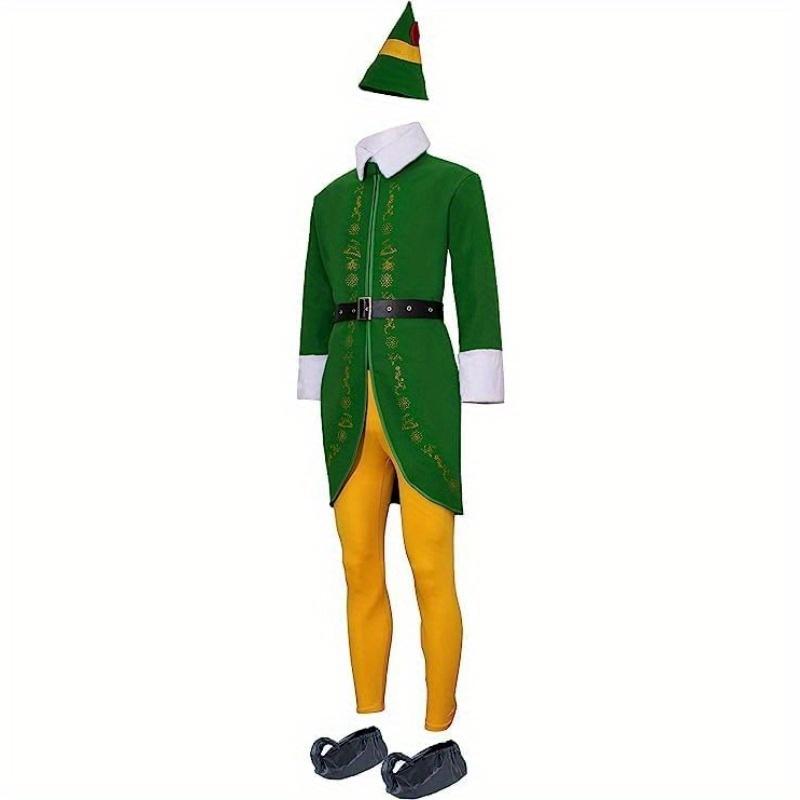 lorax costumeElf Costume Men Halloween Christmas Cosplay Full Set Costumes