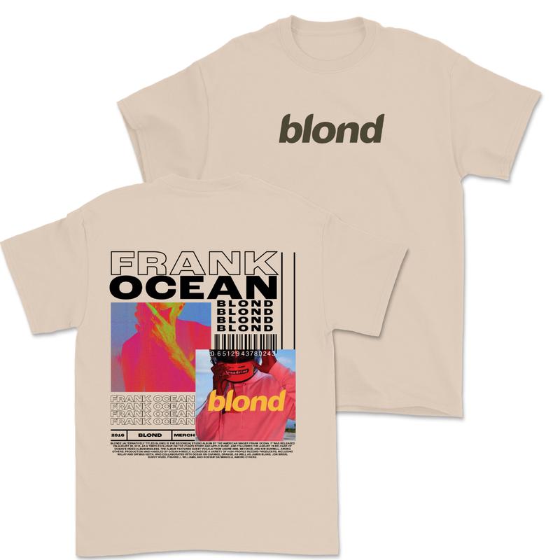 Frank Ocean BLOND Short Sleeve Shirt, Blond Album, Frank Ocean Blond Album Cover Tee, Gif for him, Vintage Style Tee, Blonded, gift, Unisex Shirt Gift for her