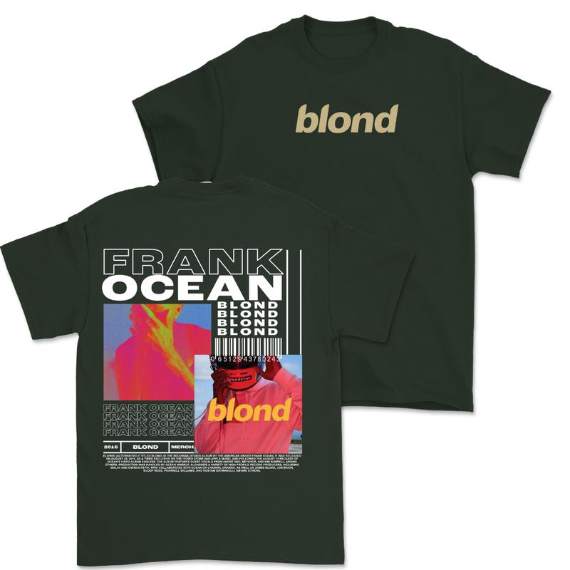 Frank Ocean BLOND Short Sleeve Shirt, Blond Album, Frank Ocean Blond Album Cover Tee, Gif for him, Vintage Style Tee, Blonded, gift, Unisex Shirt Gift for her