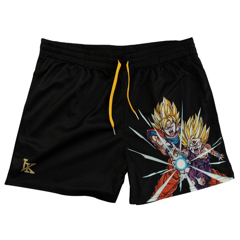 Father Son Shorts - Black