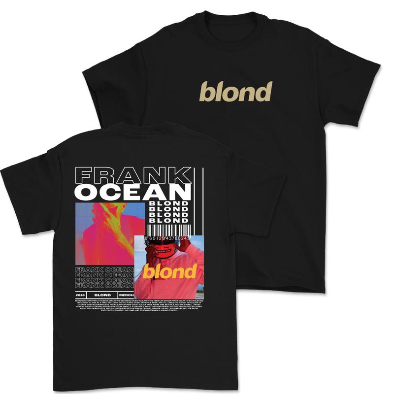 Frank Ocean BLOND Short Sleeve Shirt, Blond Album, Frank Ocean Blond Album Cover Tee, Gif for him, Vintage Style Tee, Blonded, gift, Unisex Shirt Gift for her