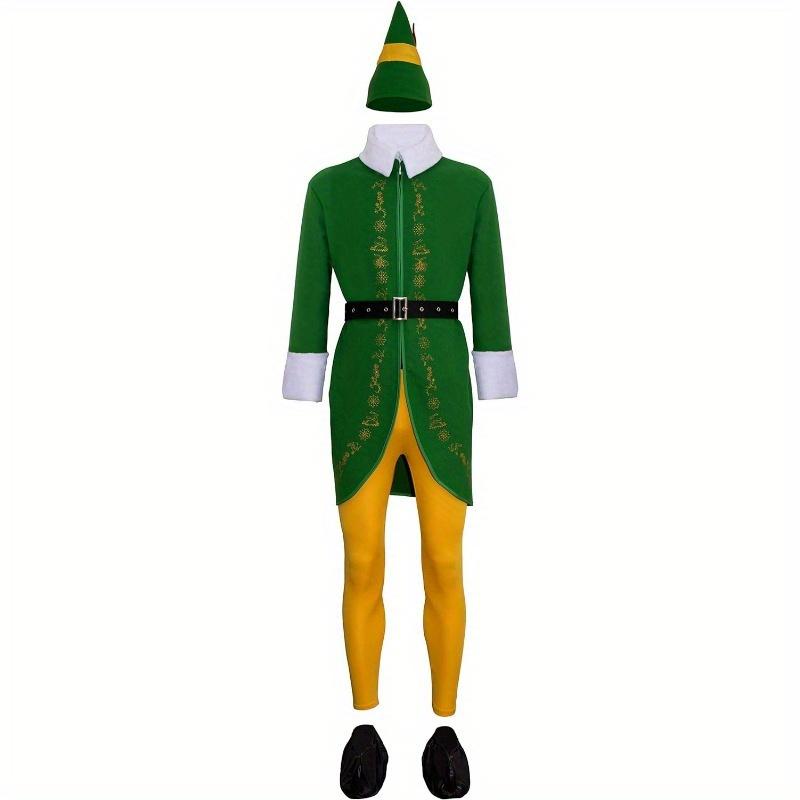 lorax costumeElf Costume Men Halloween Christmas Cosplay Full Set Costumes