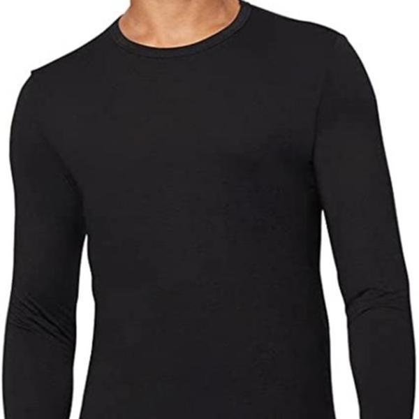 32 Degrees Heat Men's Long Sleeve Scoop Neck Base Layer Shirt