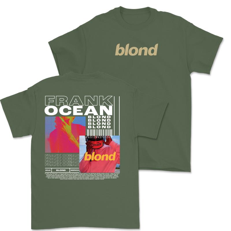 Frank Ocean BLOND Short Sleeve Shirt, Blond Album, Frank Ocean Blond Album Cover Tee, Gif for him, Vintage Style Tee, Blonded, gift, Unisex Shirt Gift for her