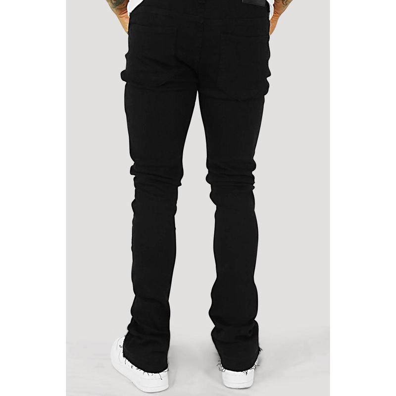 Vortex Stacked Denim (Black)