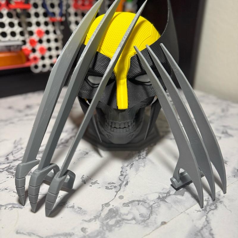 Wolverine Claws Costume Menswear Superhero Cosplay Stylish 3D print movie replica