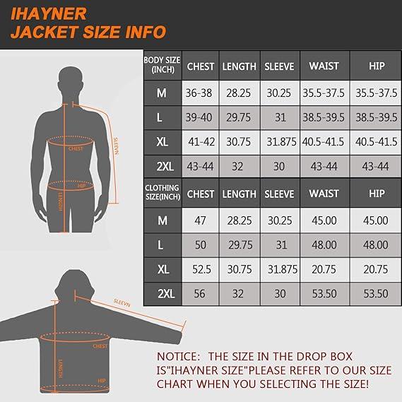 Hooded Men and women Slim Fit Heated Jacket with Battery Pack for Winter Lightweight Waterproof Rechargeable Warm Coats unisex Menswear Tops