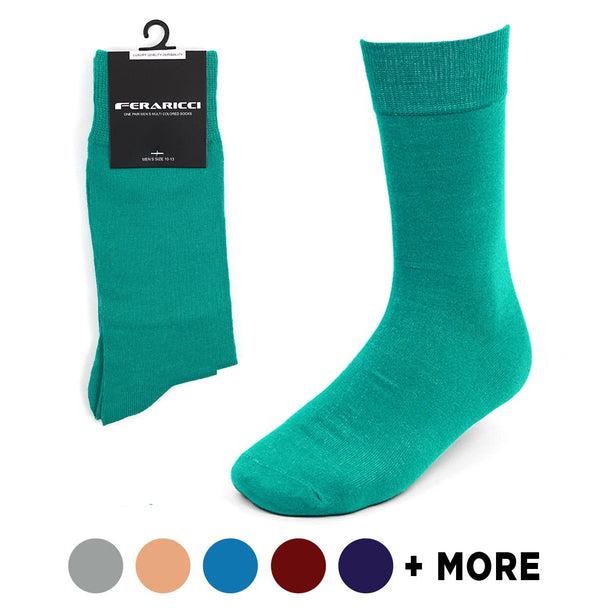 Men's Socks - Solid Crew