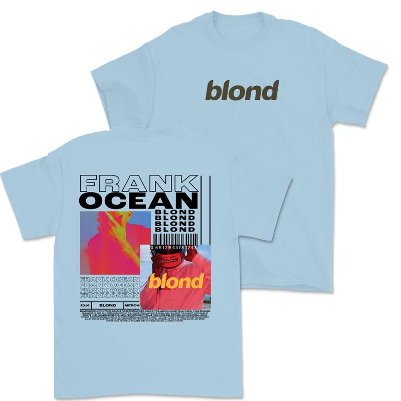 Frank Ocean BLOND Short Sleeve Shirt, Blond Album, Frank Ocean Blond Album Cover Tee, Gif for him, Vintage Style Tee, Blonded, gift, Unisex Shirt Gift for her