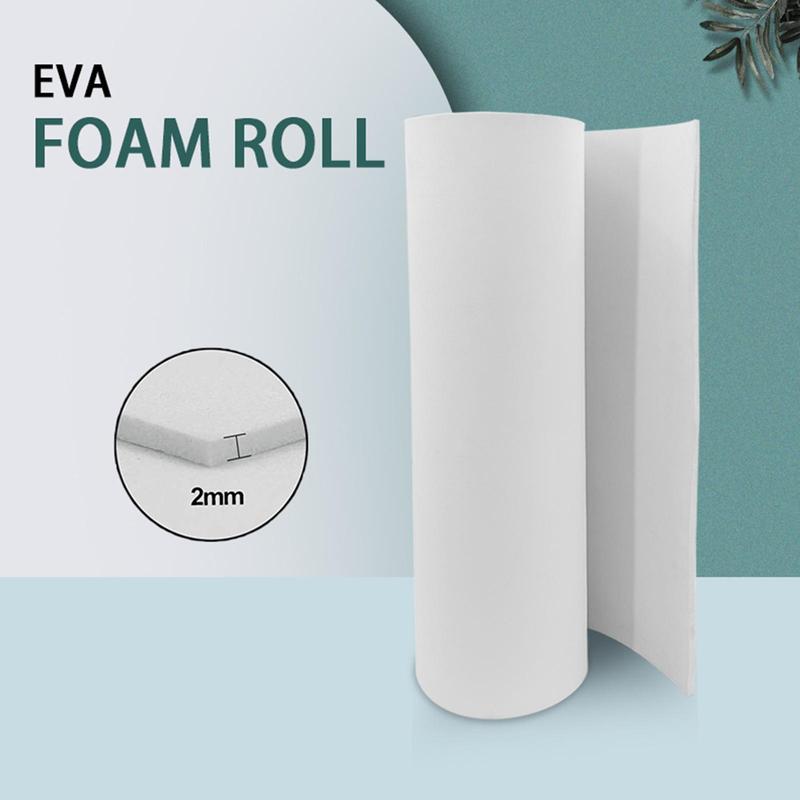 EVA Foam Roll, 1 Count Sponge Cosplay Foam Roll, 2mm-10mm Thickness Craft Foam Sheets for Craft Projects Costume Cosplay