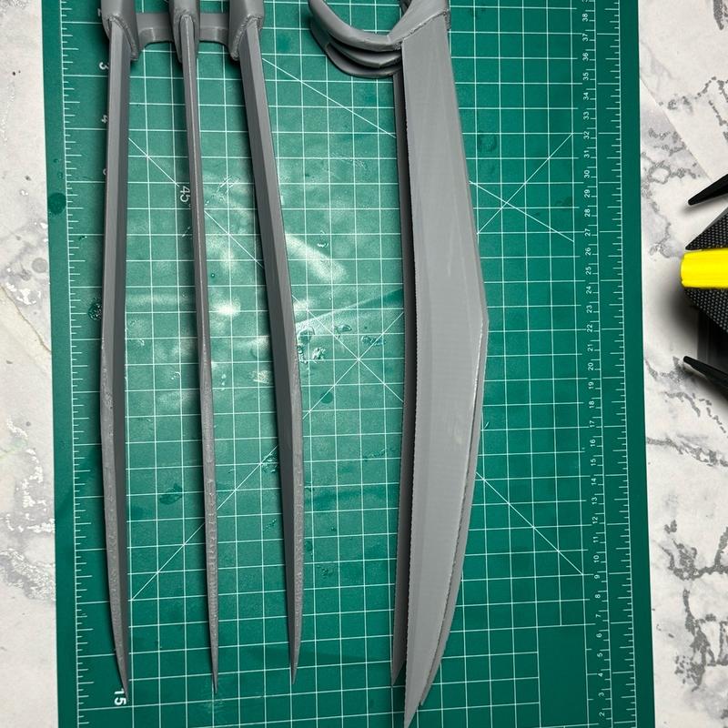 Wolverine Claws Costume Menswear Superhero Cosplay Stylish 3D print movie replica