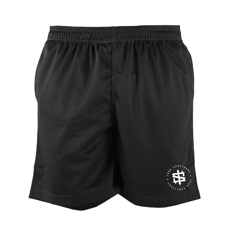 Men's Circle Mesh Shorts - Tropical Style - Menswear