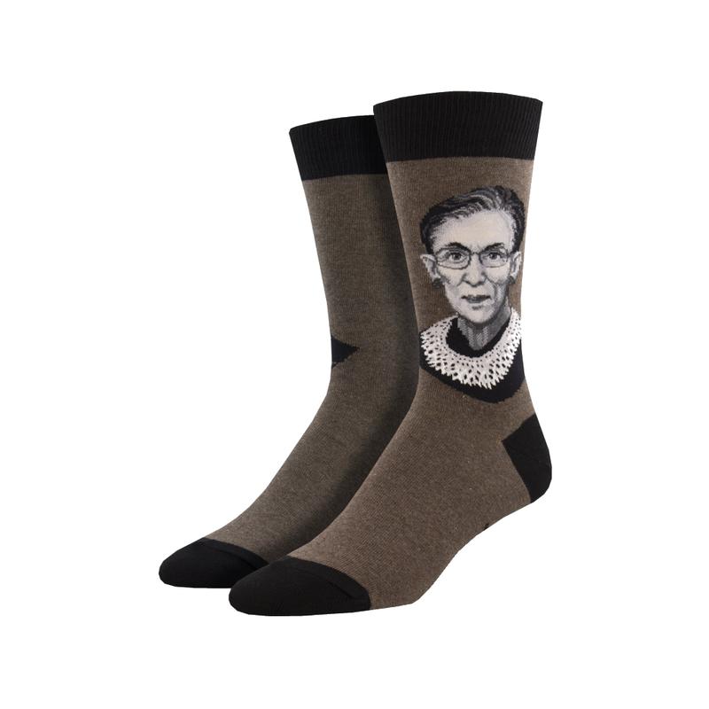 Ruth Bader Ginsburg Crew Socks - Mens