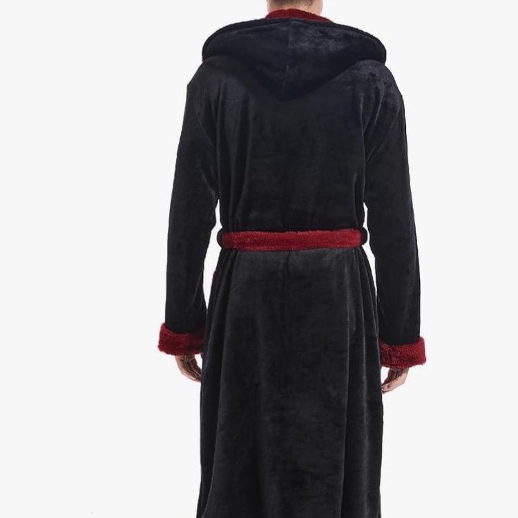 Men’s Hooded Robe, Fuzzy Bathrobe with Pockets Perfect Christmas Gift for Boyfriend and Husband  Birthday gifts for him - Winter 2024 - Menswear, Loungewear