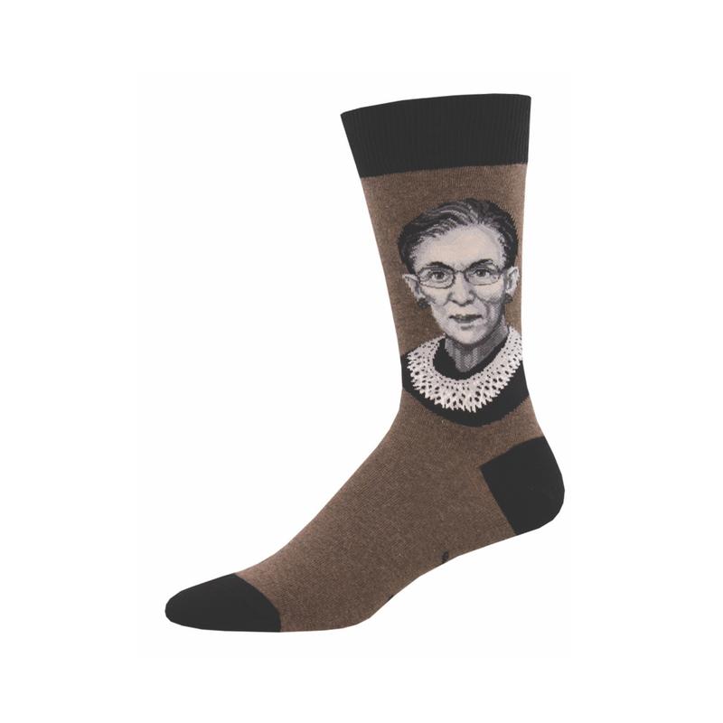 Ruth Bader Ginsburg Crew Socks - Mens