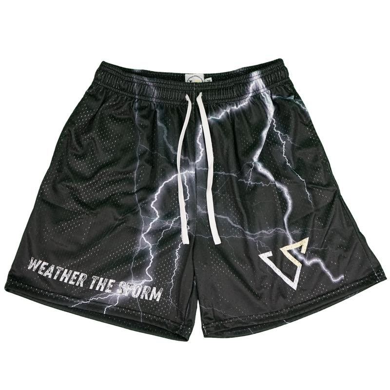 MESH SHORTS - WEATHER THE STORM Elastic Menswear