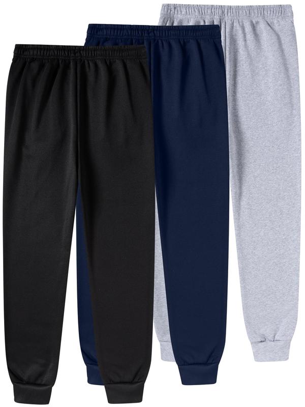 Men's Letter Print Drawstring Waist Sweatpants, Casual Regular Fit Pocket Jogger Pants for Fall & Winter, Men's Trousers for Daily Wear