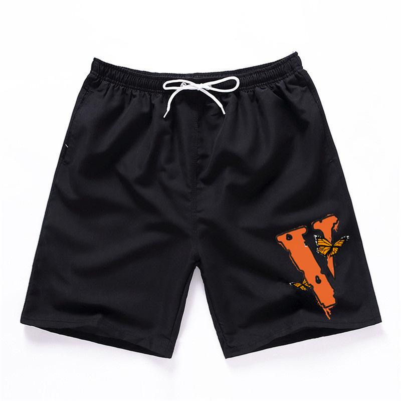 Big V Shorts Casual shorts sports shorts letter print short loose training quick-drying sports beach shorts men and women shorts