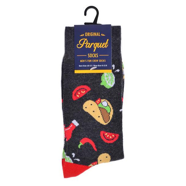 Men's Socks - Tacos Novelty Socks