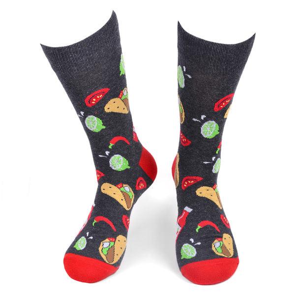 Men's Socks - Tacos Novelty Socks